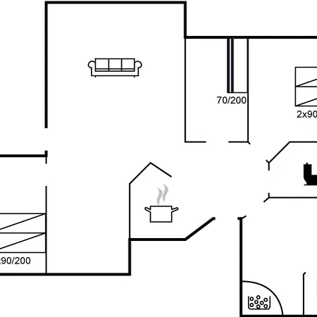 Semesterbostad Hughe - 200m From The Sea By Interhome *
